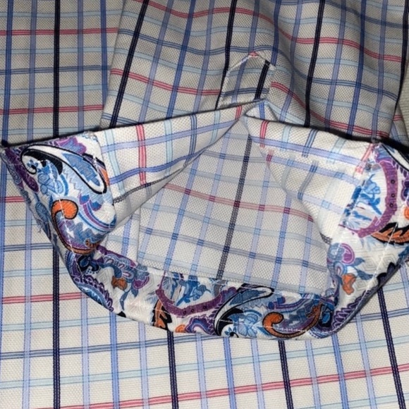 Robert Graham Plaid Button Down Long Sleeve Shirt Size Large - Picture 5 of 5